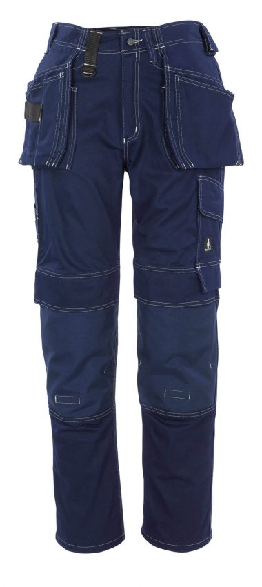 Trousers with holster pockets