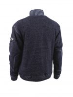 Knitted Jumper with half zip